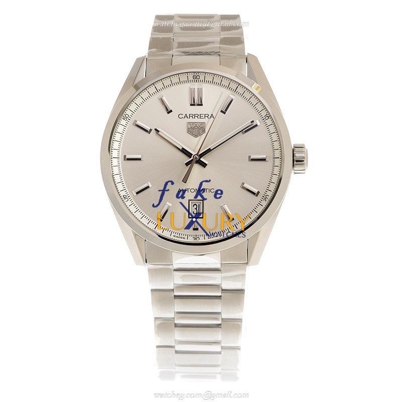 Tag Heuer Carrera WBN2111.BA0639 Replica Watch Automatic Gray Dial Steel Bracelet - Image 2