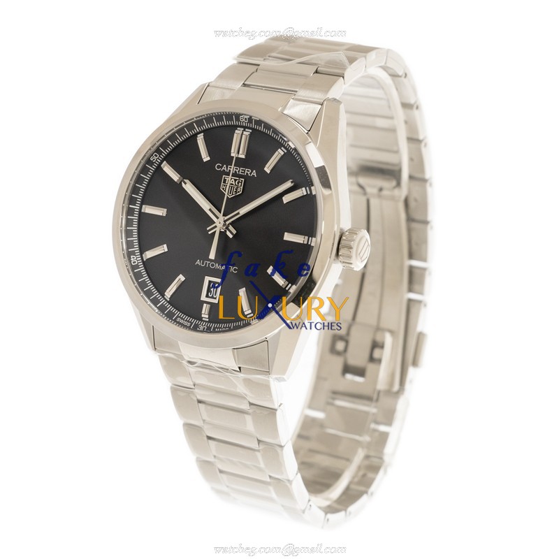 Tag Heuer Carrera WBN2110.BA0639 Replica Watch Automatic Black Dial Steel Bracelet - Image 3
