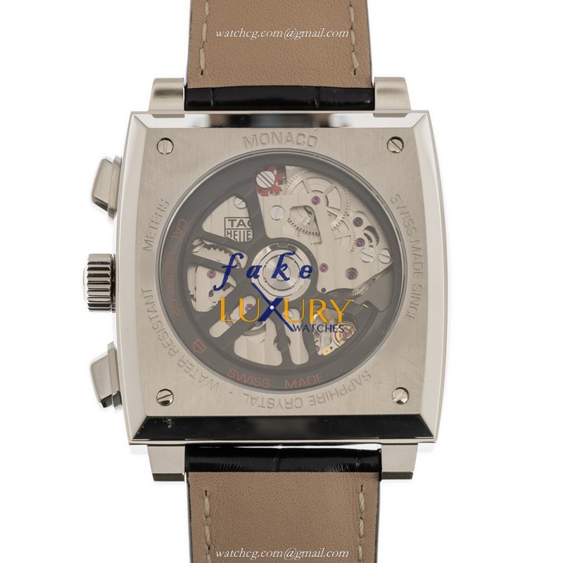 Tag Heuer MANACO CBL2113.FC6177 Automatic Stainless Steel Black Dial Replica Watch - Image 3