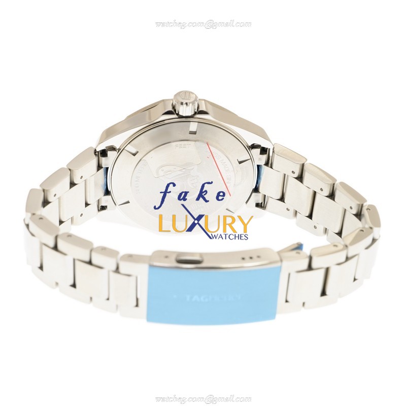 Tag Heuer Aquaracer WAY201B.BA0927 Automatic Blue Dial Stainless Steel Replica Watch - Image 4