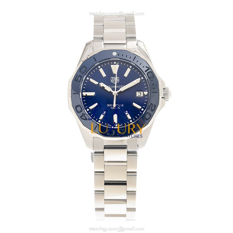Tag Heuer Aquaracer WAY131S.BA0748 Replica Watch, Blue Dial Steel Case Quartz - Image 2