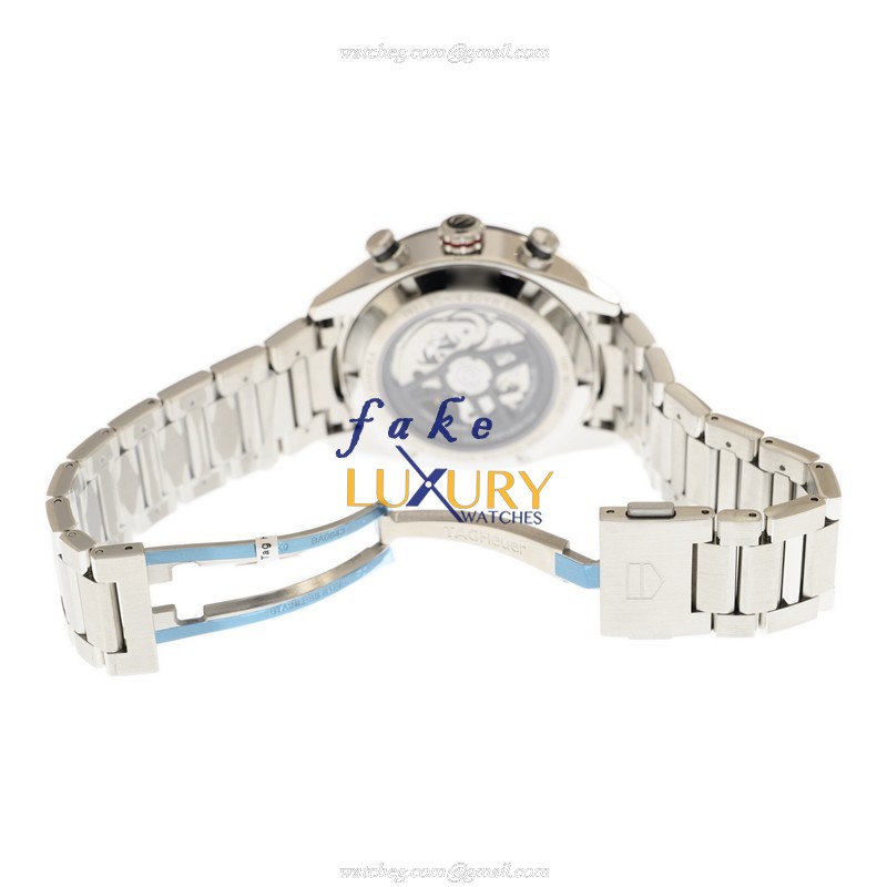 Tag Heuer CBN2A1F.BA0643 Carrera - Replica Watch - Automatic - Gray Dial - Steel Bracelet - Image 5