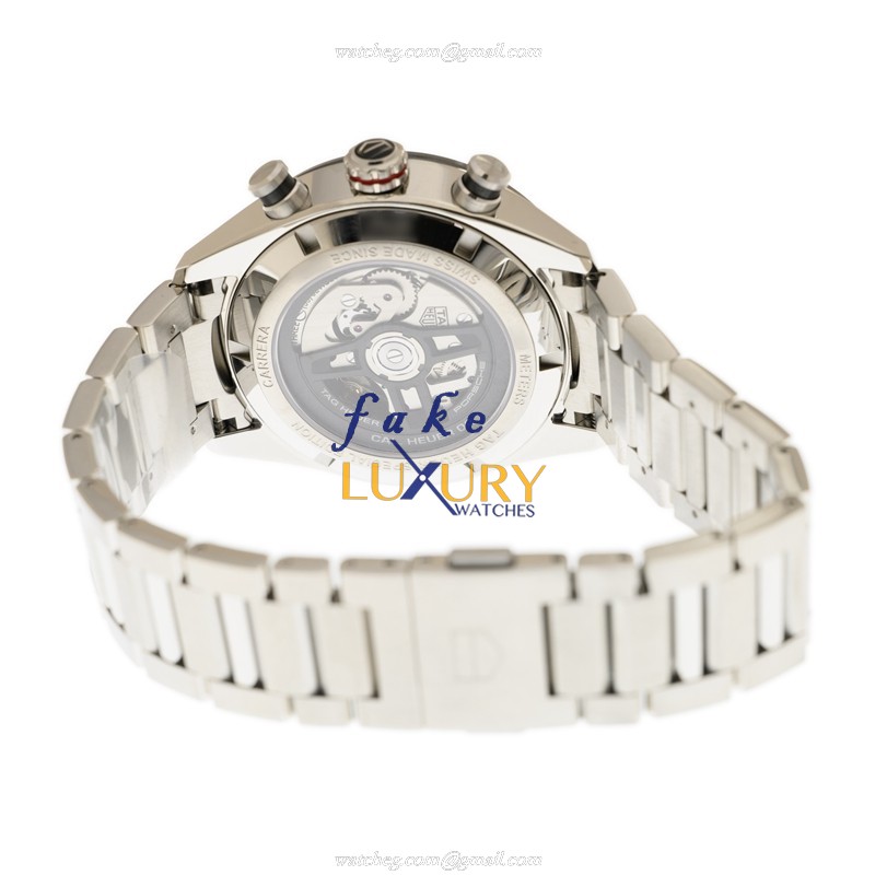 Tag Heuer CBN2A1F.BA0643 Carrera - Replica Watch - Automatic - Gray Dial - Steel Bracelet - Image 4