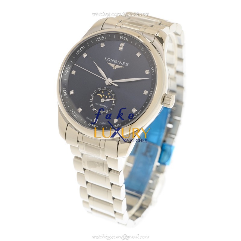 Longines Master L2.919.4.97.6 Automatic Blue Dial Stainless Steel Replica Watch - Image 3