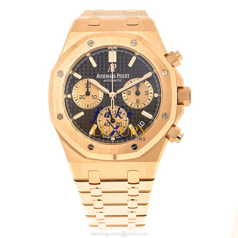 Audemars Piguet 26239OR.OO.1220OR.02 Royal Oak 18kt Rose Gold Automatic Replica Watch - Image 2