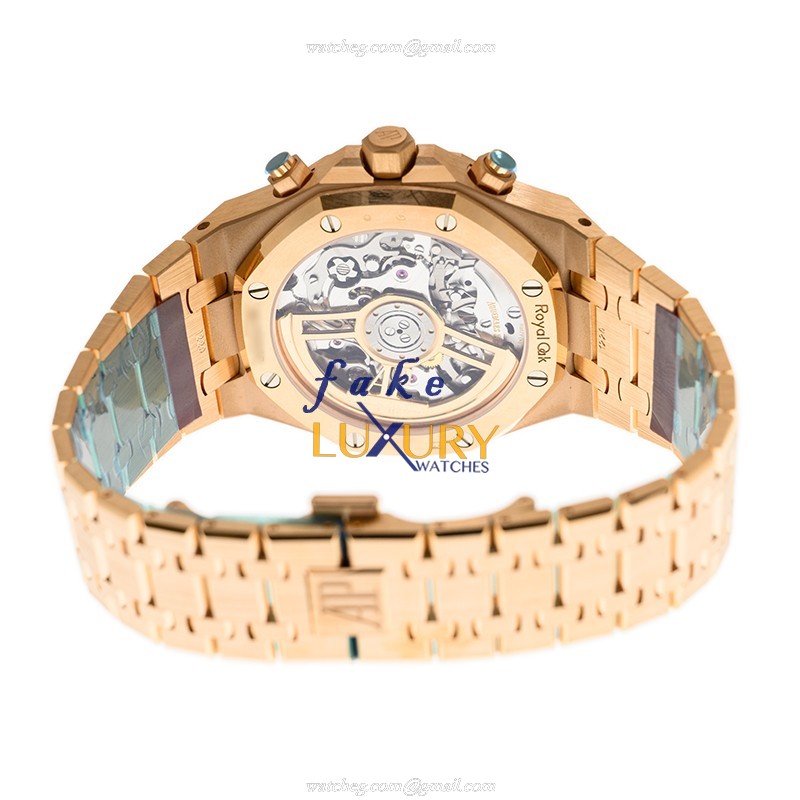 Audemars Piguet 26239OR.OO.1220OR.02 Royal Oak 18kt Rose Gold Automatic Replica Watch - Image 4
