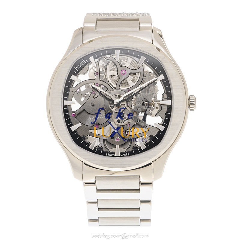Piaget G0A45001 POLO Replica Watch, Transparent Dial, Steel Case, Automatic Movement - Image 2