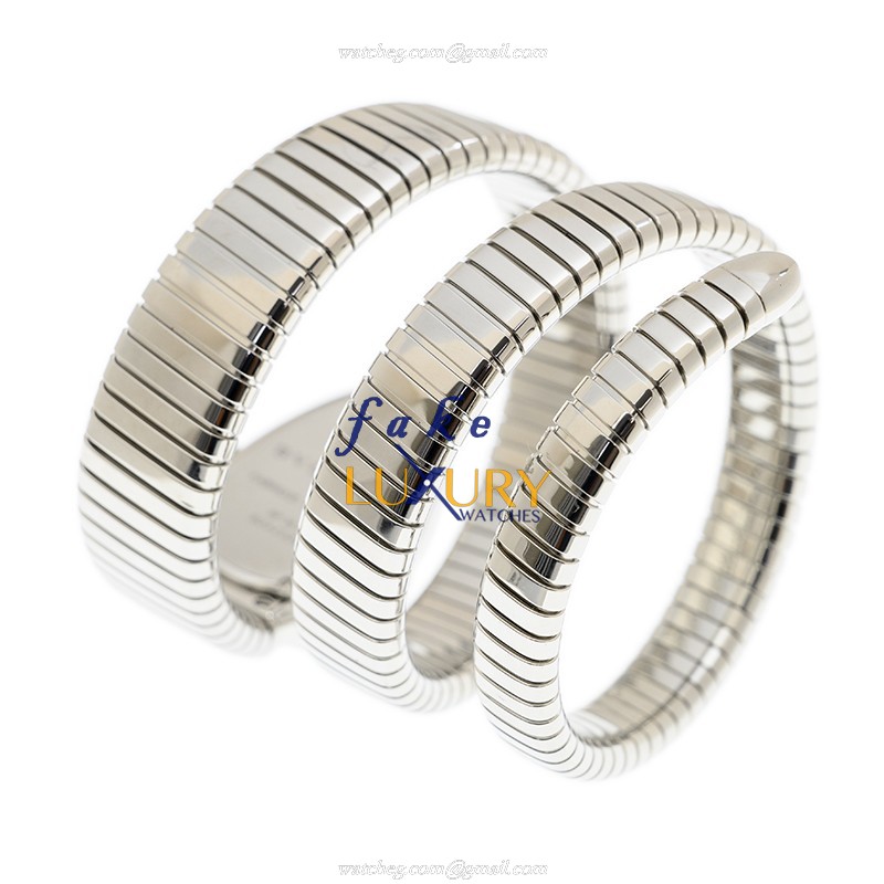 SP35BSDS2T - Bulgari Serpenti Tubogas Replica Watch Quartz Stainless Steel Diamonds Black Dial - Image 5