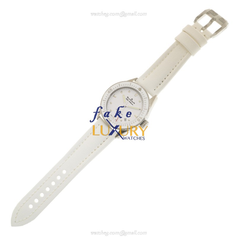 Blancpain Fifty Fathoms 5100-1127-W52A | Automatic | Steel | White Dial | Replica Watch - Image 2