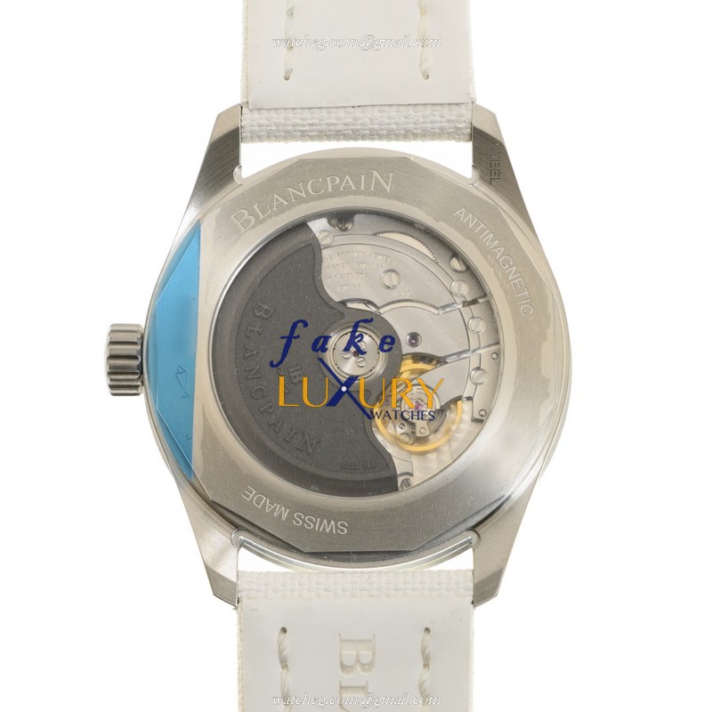 Blancpain Fifty Fathoms 5100-1127-W52A | Automatic | Steel | White Dial | Replica Watch - Image 3
