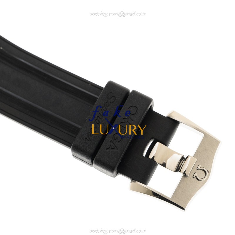 Omega 210.32.44.51.01.001 SEAMASTER Automatic Stainless Steel Black Dial Rubber Strap Replica Watch - Image 4