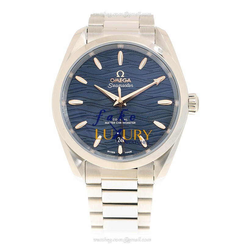 Omega 220.10.38.20.03.002 SEAMASTER Automatic - 38mm Stainless Steel - Blue Dial - Swiss Clone - Image 2