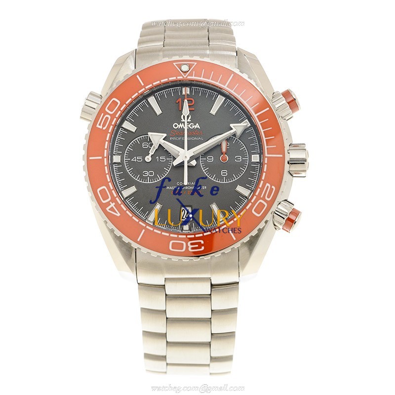 Omega SEAMASTER Automatic Stainless Steel Replica Watch 215.30.46.51.99.001 - Gray Dial, Silver - Image 2