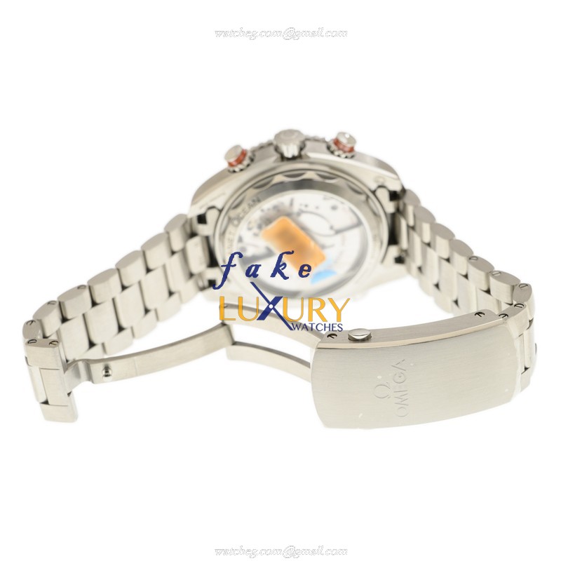Omega SEAMASTER Automatic Stainless Steel Replica Watch 215.30.46.51.99.001 - Gray Dial, Silver - Image 5