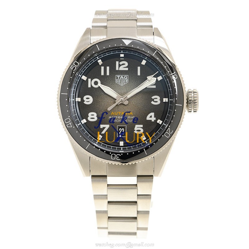 Tag Heuer Autavia WBE5114.EB0173 - Replica Watch - Black Dial - Automatic - Steel Bracelet - Image 2