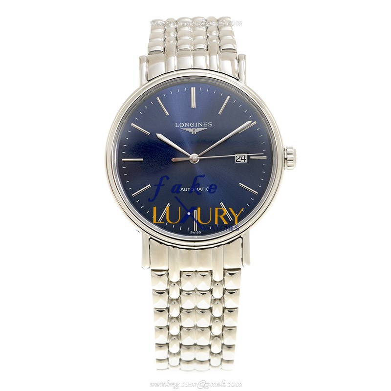 Longines L4.922.4.92.6 PRESENCE Automatic Silver Dial Stainless Steel Replica Watch - Image 2