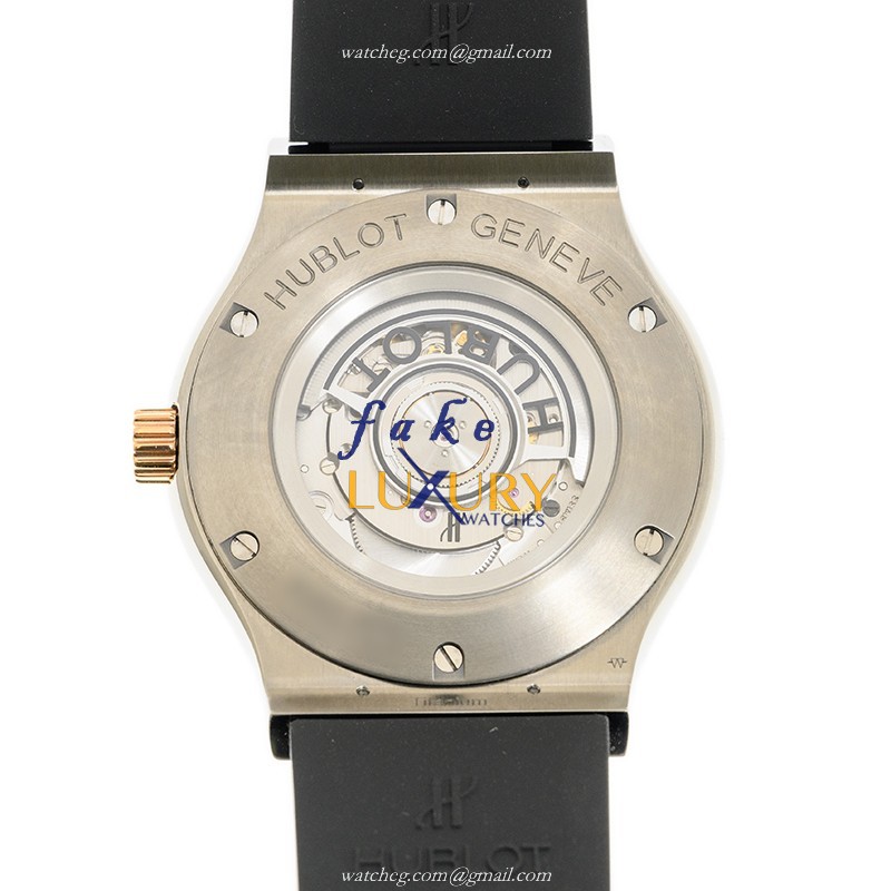 Hublot Classic Fusion 511.NO.1180.RX Replica Watch With Automatic Movement, Black Dial, Rose Gold - Image 3