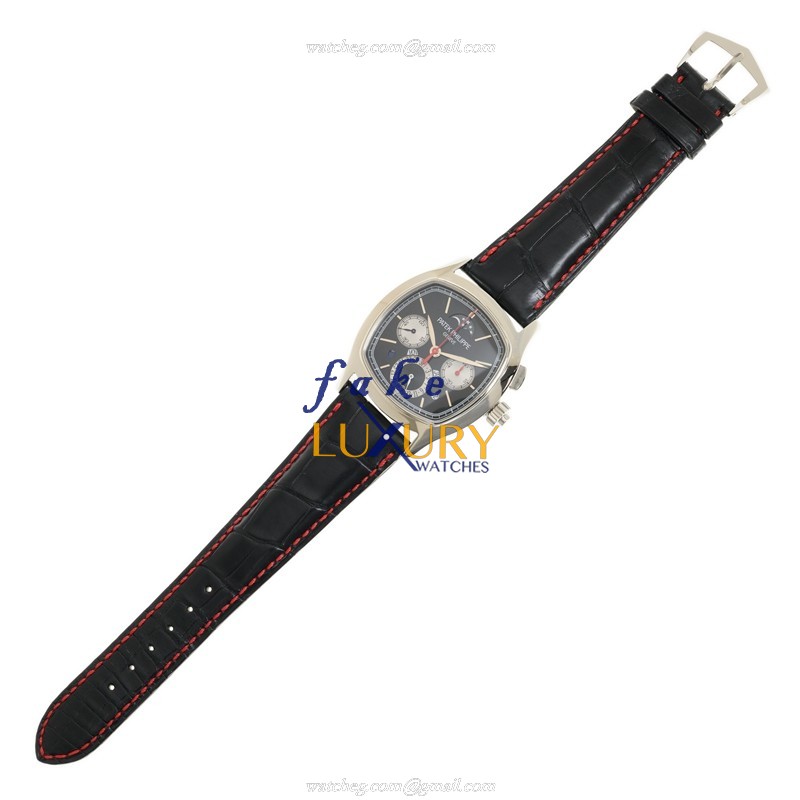 Patek Philippe 5951P-001 Replica Watch, Automatic Movement, Black Dial, 950 Platinum Case - Image 2