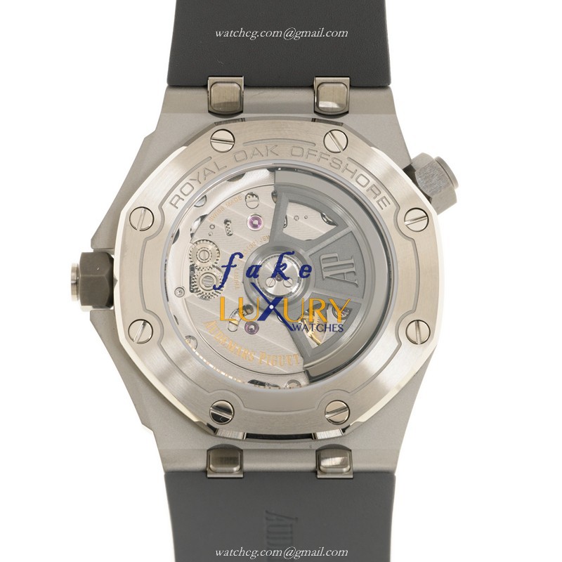 Audemars Piguet 15720ST.OO.A009CA.01 Royal Oak Offshore Replica Watch, Gray Dial, Rubber Strap - Image 3