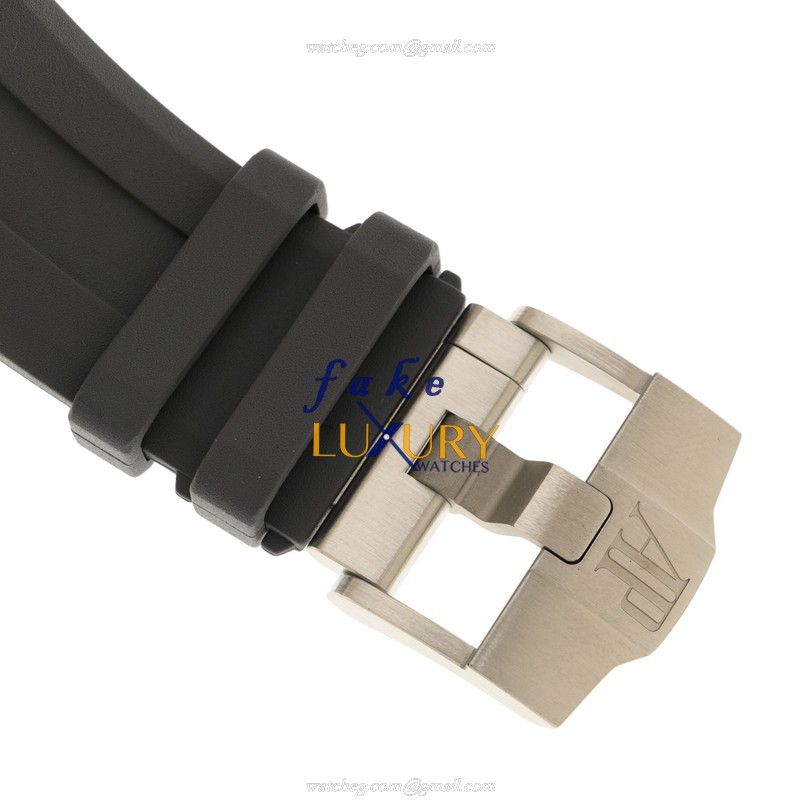 Audemars Piguet 15720ST.OO.A009CA.01 Royal Oak Offshore Replica Watch, Gray Dial, Rubber Strap - Image 4