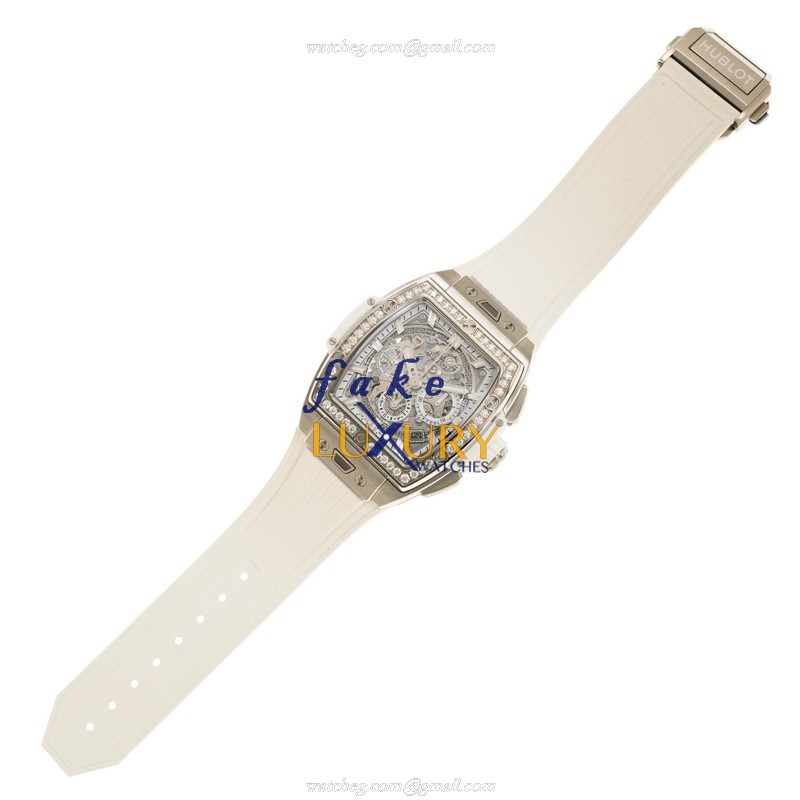Hublot 642.NE.2010.RW.1204 Big Bang Auto Titanium & Diamond Clone Watch, Swiss Movement - Image 2