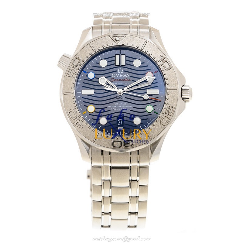 Omega Seamaster 522.30.42.20.03.001 Automatic Blue Dial Steel, Replica Watch - Image 2