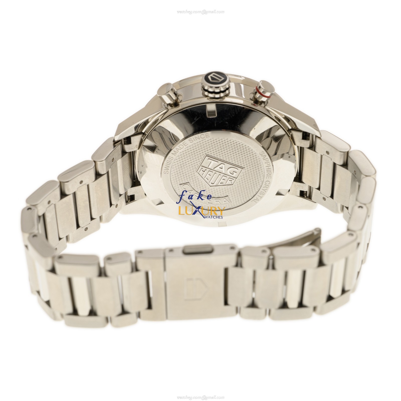 Tag Heuer Carrera CV201AR.BA0715 Replica Watch, Blue Dial, Automatic Movement, Steel - Image 4