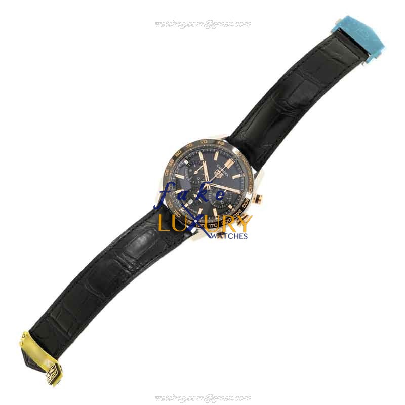 Tag Heuer Carrera CBN2A5A.FC6481 Automatic Black Dial Steel Replica Watch - Image 2