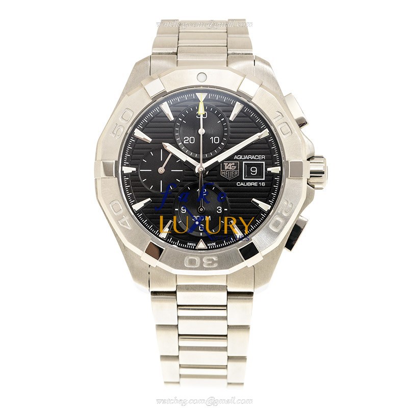Tag Heuer CAY2110.BA0925 Aquaracer - Replica Watch - Automatic - Black Dial - Steel Bracelet - Image 2