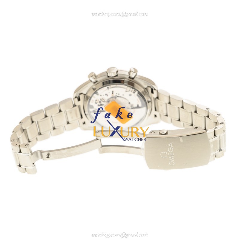 Omega 329.30.44.51.04.001 SPEEDMASTER Auto Stainless Steel White Dial Silver Strap Replica Watch - Image 5