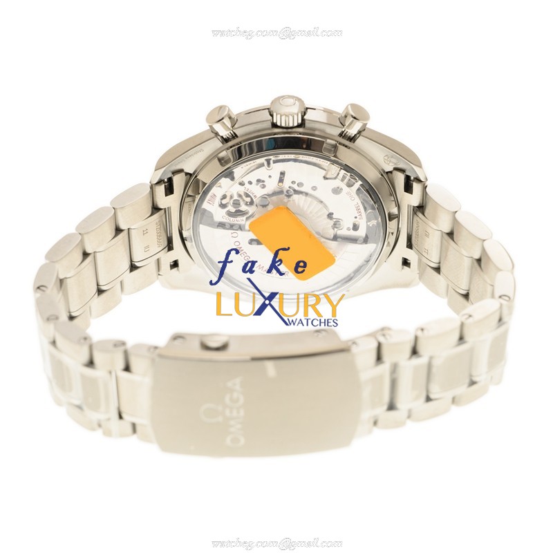 Omega 329.30.44.51.04.001 SPEEDMASTER Auto Stainless Steel White Dial Silver Strap Replica Watch - Image 4