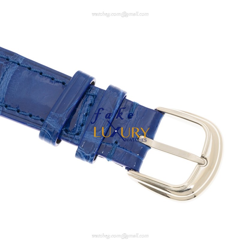 7502 QZ AC DARK BLUE - Franck Muller Cintree Curvex Replica Watch Quartz Blue Dial Steel - Image 4