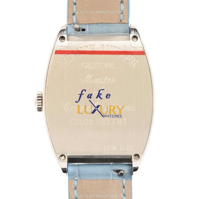 Franck Muller 7502 QZ COL DRM D 1R AC - BLUE CINTREE CURVEX Quartz Stainless Steel & Diamond - Image 3