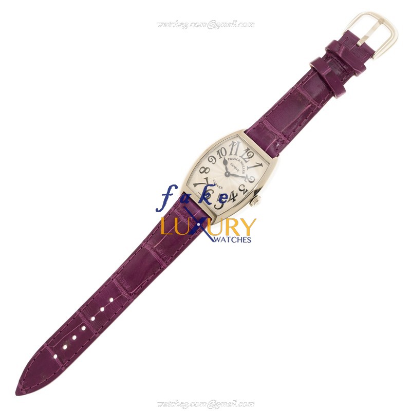 -7502 QZ AC -Purple Strap Franck Muller Replica Watch - Quartz - Stainless Steel - Image 2