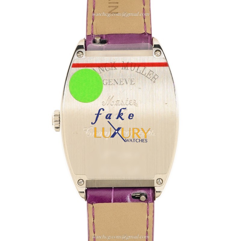 -7502 QZ AC -Purple Strap Franck Muller Replica Watch - Quartz - Stainless Steel - Image 3