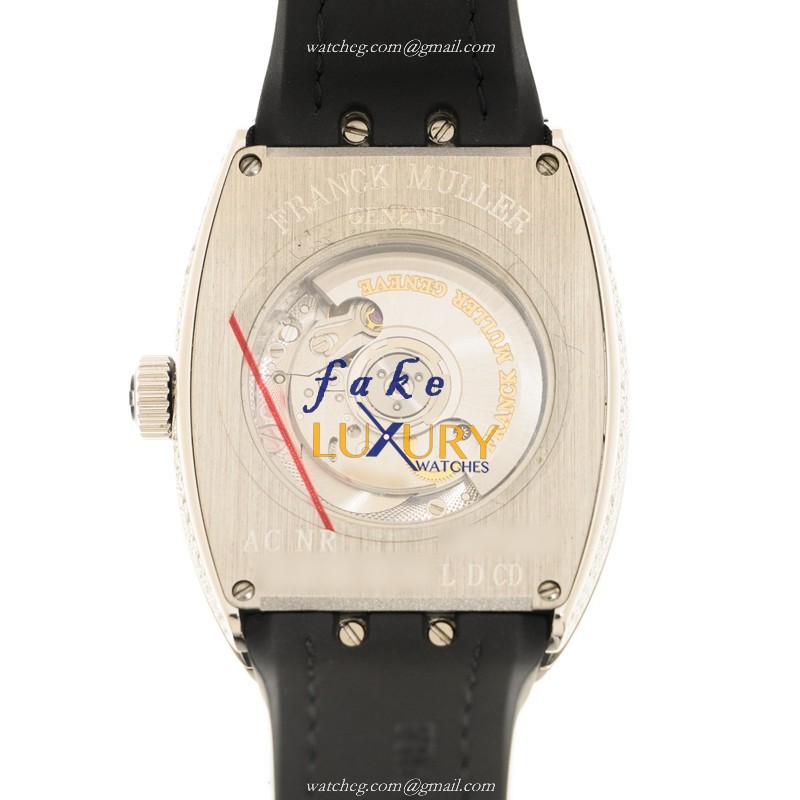 Franck Muller V 32 SC AT FO L D CD AC.NR | V32SCATFOLDCDACNR | Automatic | 18kt White Gold Diamond - Image 3