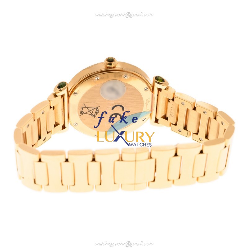 Chopard 384221-5016 IMPERIALE Quartz | 18kt Rose Gold | Green Dial | Folding Clasp Replica Watch - Image 4