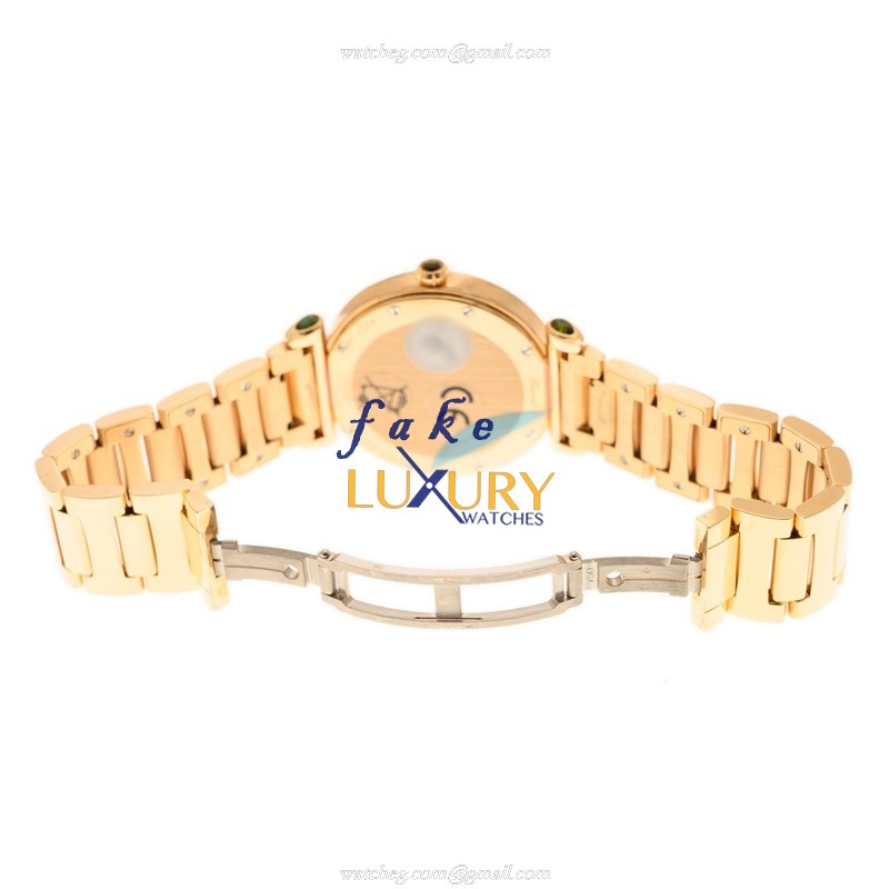 Chopard 384221-5016 IMPERIALE Quartz | 18kt Rose Gold | Green Dial | Folding Clasp Replica Watch - Image 5