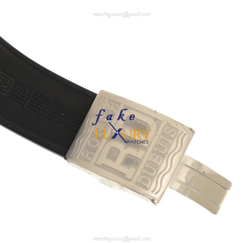Roger Dubuis RDDBEX0180 Excalibur Replica Watch - Automatic - Steel Case - Black Alligator Strap - Image 4