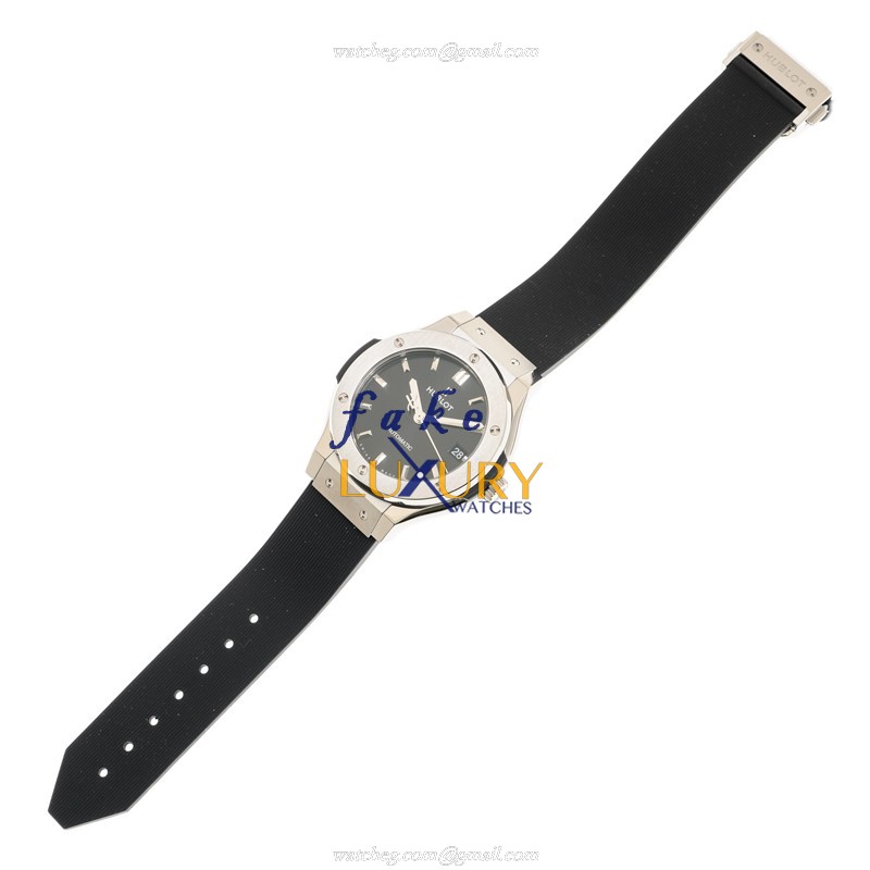 Hublot Classic Fusion 565.NX.1470.RX Replica Watch, Automatic Movement, Black Dial, Titanium Case - Image 2