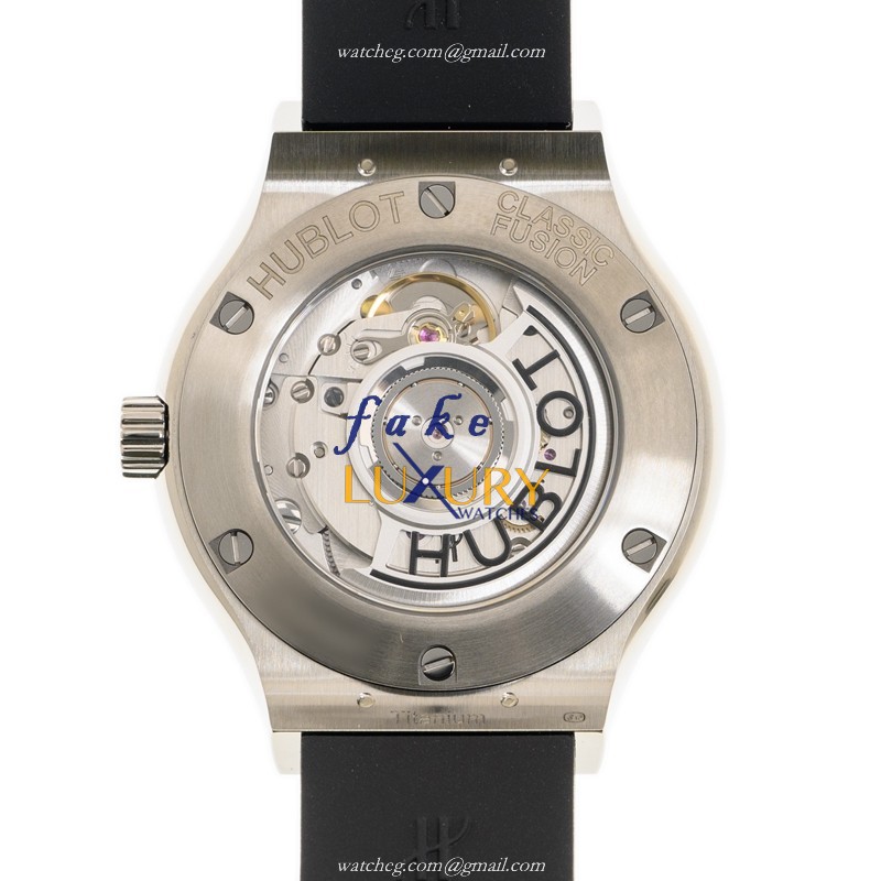 Hublot Classic Fusion 565.NX.1470.RX Replica Watch, Automatic Movement, Black Dial, Titanium Case - Image 3