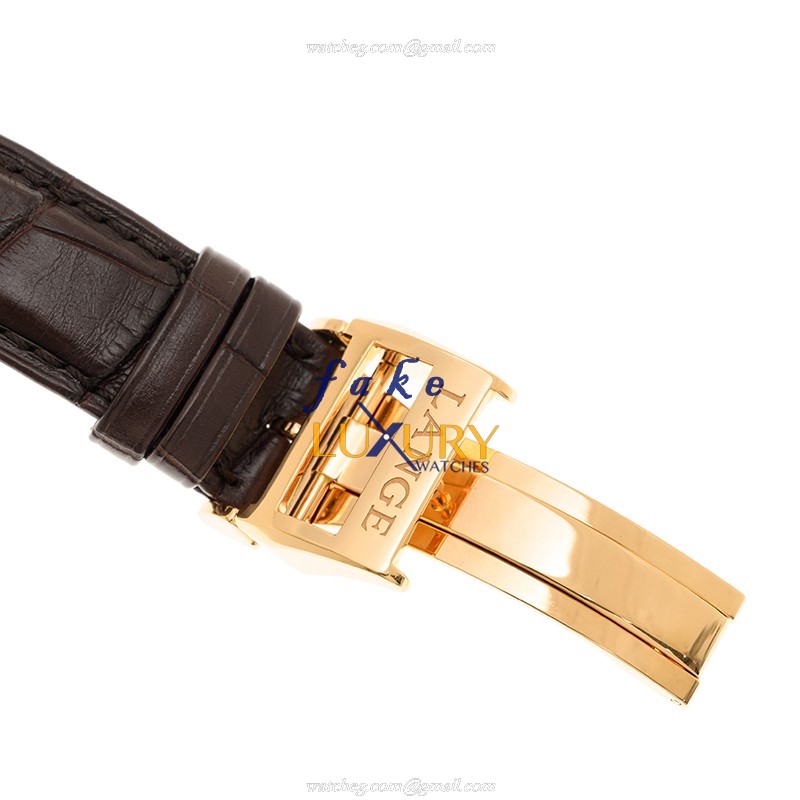 A Lange & Sohne Datograph 405.031 in 18kt Rose Gold with Black Dial Automatic - Image 4