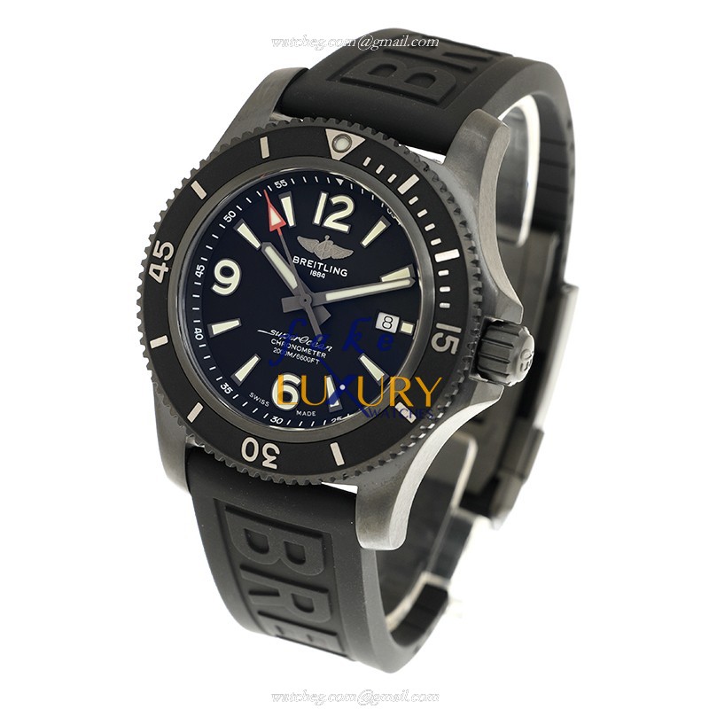 Breitling Superocean M17368B71B1S2 Automatic Black Dial Rubber Strap Replica Watch - Image 3