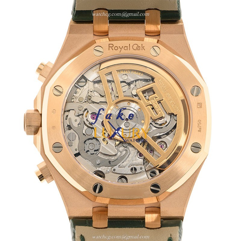 Audemars Piguet 26240OR.OO.D404CR.01 Replica Watch, Green Dial, Rose Gold Case, Automatic - Image 5