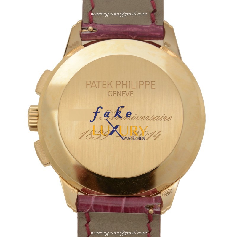 Patek Philippe 4675R-001 Anniversary Series Replica Watch With Automatic Movement, 18kt Rose Gold - Image 3