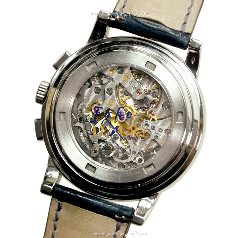 Patek Philippe 5070P-001 Replica Watch, Blue Dial, 950 Platinum Case, Manual Wind - Image 3