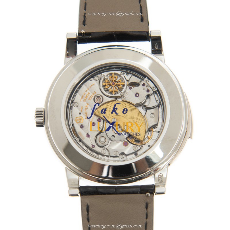 Patek Philippe 5074P-001 Replica Watch, Black Dial, 950 Platinum Case, Automatic Grand Complications - Image 3