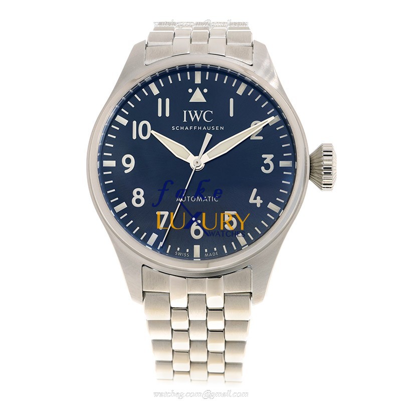 IWC IW329304 Pilots Automatic Replica Watch, Blue Dial, Steel Case - Image 2