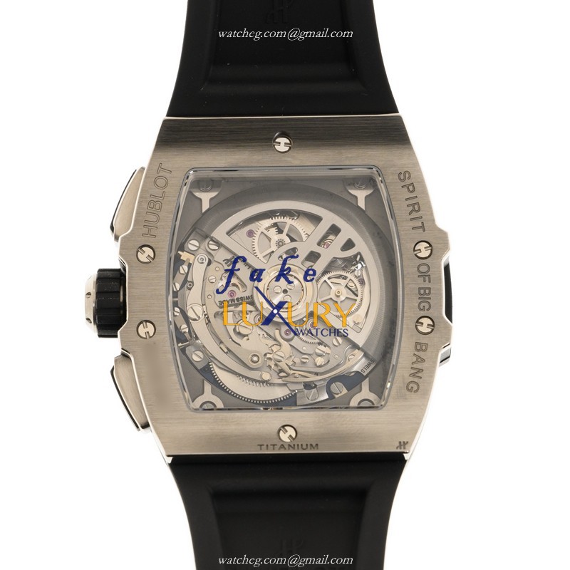 Hublot 642.NL.7170.RX AUTO Titanium Big Bang Replica Watch | Blue Rubber | Swiss Clone - Image 3
