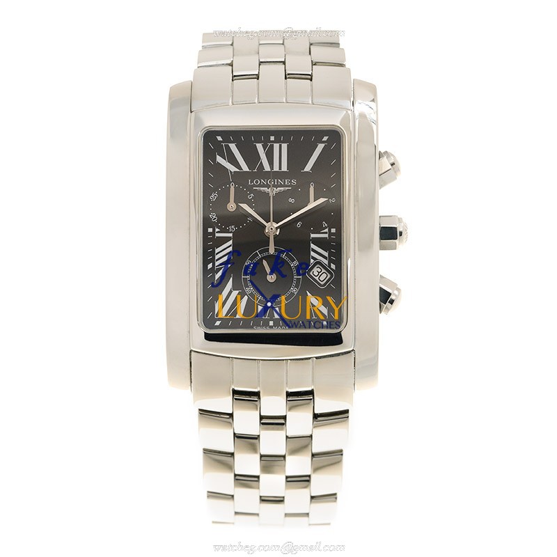 Longines L5.680.4.79.6 Dolce Vita Replica Watch, Black Dial, Steel Bracelet, Quartz Movement - Image 2